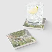 アメリカ、ジョージア、パインマウンテン。椅子 ストーンコースター (横)