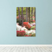 アメリカ、ジョージア、パイン山。～の森 キャンバスプリント (インサイチュ (ウッドフロア))