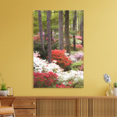 アメリカ、ジョージア、パイン山。～の森 キャンバスプリント (インサイチュ (リビング))