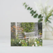 アメリカ、ジョージア、パイン山。の椅子 ポストカード (スタンド正面)