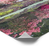 アメリカ、ジョージア、パイン山。エリアの表示方法 ポスター (角)