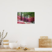 アメリカ；ジョージア；パイン山。ツツツジ ポスター (キッチン)