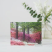 アメリカ；ジョージア；パイン山。ツツツジ ポストカード (スタンド正面)