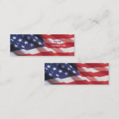 アメリカ スキニー名刺 (正面/裏面)