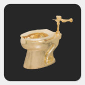 「アメリカ」ステッカー スクエアシール (正面)