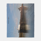 アメリカ・スピリット・ブランケット フリースブランケット (正面)