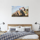 アメリカ、テキサス州、パンハンドルエリア、アマリロ：キャデラック キャンバスプリント (インサイチュ (寝室))