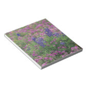 アメリカ、テキサス州・ヒル・カントリー。フロックス間のブルーボネット ノートパッド (アングル)