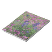 アメリカ、テキサス州・ヒル・カントリー。フロックス間のブルーボネット ノートパッド (回転)