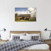 アメリカ、テネシー素晴らし州、スモークマウンテンNP。 キャンバスプリント (インサイチュ (寝室))