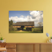 アメリカ、テネシー素晴らし州、スモークマウンテンNP。 キャンバスプリント (インサイチュ (リビング))