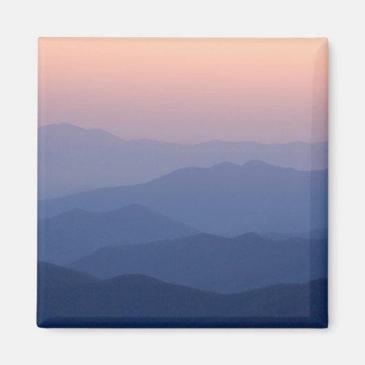 アメリカ、テネシー素晴らし州、スモーク山脈 マグネット (正面)