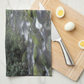 アメリカ、テネシー、スモ素晴らしーキー山脈ナショナル3 キッチンタオル (四つ折り)