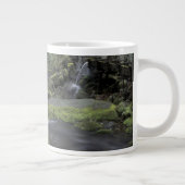 アメリカ、テネシー、スモ素晴らしーキー山脈ナショナル3 ジャンボコーヒーマグカップ (右)