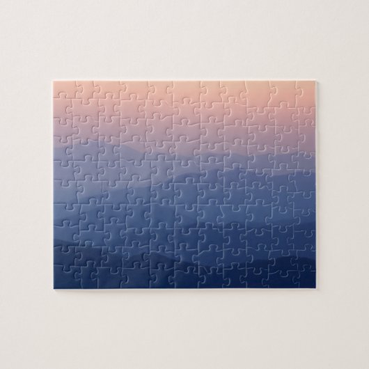 アメリカ、テネシー、スモ素晴らしーキー山脈 ジグソーパズル (横)