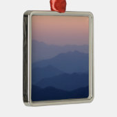 アメリカ、テネシー、スモ素晴らしーキー山脈 メタルオーナメント (右)