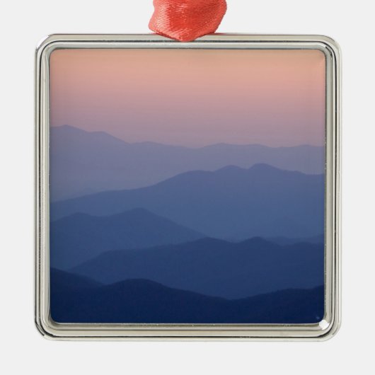 アメリカ、テネシー、スモ素晴らしーキー山脈 メタルオーナメント (正面)