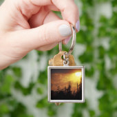 アメリカ、テネシー、スモ素晴らしーキー山脈NP.2 キーホルダー (手)