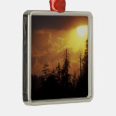 アメリカ、テネシー、スモ素晴らしーキー山脈NP.2 メタルオーナメント (右)