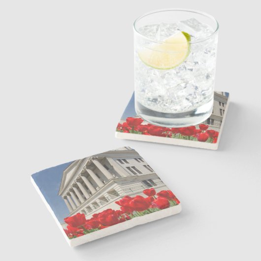 アメリカ、テネシー、ナッシュビル。テネシー州の歴史 ストーンコースター (横)