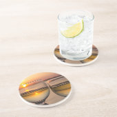 アメリカ、テネシー、ミシシッピ川メンフィス近く コースター (側面)