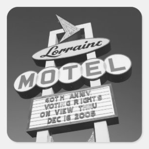 アメリカ、テネシー、メンフィス、国家公民権 スクエアシール