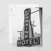 アメリカ、テネシー、メンフィス：国家公民権 ポストカード (正面/裏面)