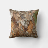 アメリカ、テネシー、木の上の樹皮を閉じる クッション (裏面)