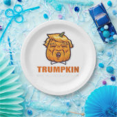 アメリカ・トランプキンが再びハロウィン素晴らしの衣装Clを作る ペーパープレート (パーティー)