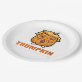 アメリカ・トランプキンが再びハロウィン素晴らしの衣装Clを作る ペーパープレート (アングル)