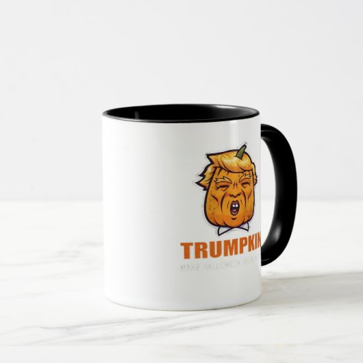 アメリカ・トランプキンが再びハロウィン素晴らしの衣装Clを作る マグカップ (正面右)