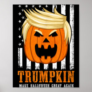 アメリカ トランプキン ハロウィンをもう一度偉大に 面白い ポスター