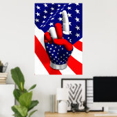 アメリカ・ナンバーワン ポスター (ホームオフィス)