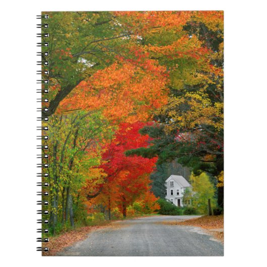 アメリカ、ニューイングランド、ニューハンプシャー、アンドバー ノートブック (正面)