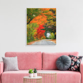 アメリカ、ニューイングランド、ニューハンプシャー、アンドーバー キャンバスプリント (インサイチュ (リビング))