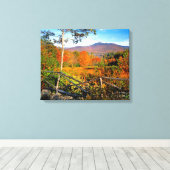 アメリカ、ニューイングランド、ニューハンプシャー、チョコルア キャンバスプリント (インサイチュ (ウッドフロア))