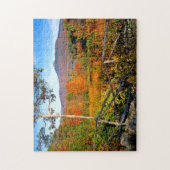 アメリカ、ニューイングランド、ニューハンプシャー、チョコルア ジグソーパズル (縦)