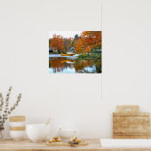 アメリカ、ニューイングランド、ニューハンプシャー。フロート飛行機 ポスター (キッチン)