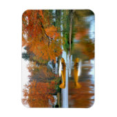 アメリカ、ニューイングランド、ニューハンプシャー。フロート飛行機 マグネット (縦)