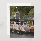 アメリカ、ニューイングランド、マサチューセッツ、ボストン、 ポストカード (正面/裏面)