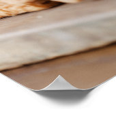 アメリカ、ニュージャージー、ジャージーシティ、スライスされたパン ポスター (角)