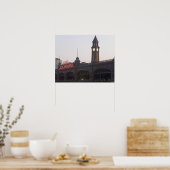 アメリカ、ニュージャージー、ホボケン、旧鉄道駅 ポスター (キッチン)