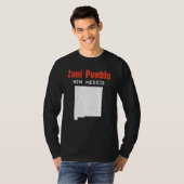 アメリカ ニューメキシコ州 ズニ・プエブロ 旅行 Tシャツ (正面フル)