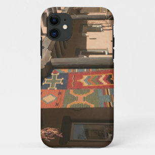 アメリカ、ニューメキシコ州、タオス:ナバホ織物ギャラリーキット iPhone 11 ケース