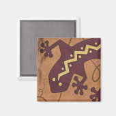 アメリカ、ニューメキシコ、サンタフェ。クローズアップ部分 マグネット (正面/裏面)