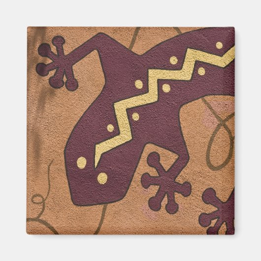 アメリカ、ニューメキシコ、サンタフェ。クローズアップ部分 マグネット (正面)