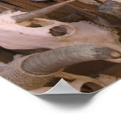 アメリカ、ニューメキシコ、サンタフェ:サンタフェのダウンタウン。 ポスター (角)