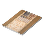 アメリカ，ニューメキシコ，タオス：タオスインディアンプエブロ ノートパッド (回転)