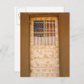 アメリカ，ニューメキシコ，タオス：タオスインディアンプエブロ ポストカード (正面/裏面)