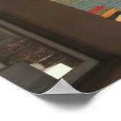 アメリカ、ニューメキシコ、タオス：ナバホ絨毯ギャラリーキット ポスター (角)